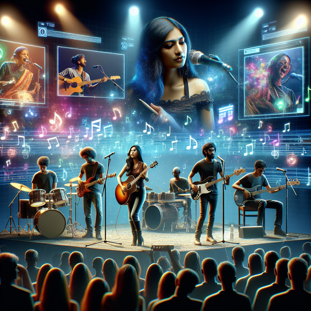 Online Music Concerts or Performances: Arrange virtual music concerts or performances featuring local musicians, bands, or performers.