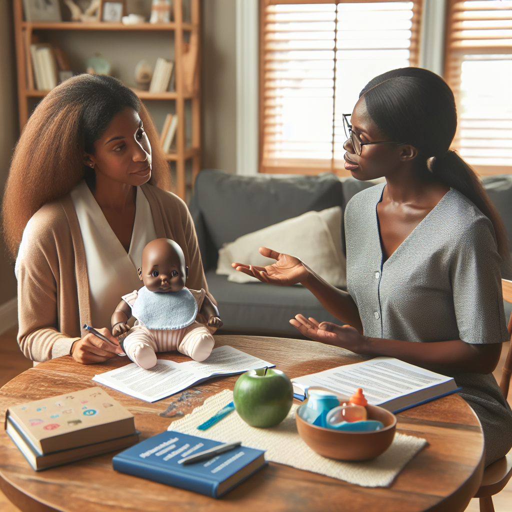 Offer personalized consulting sessions where you provide advice and guidance on various aspects of parenting, including infant care, feeding, sleep routines, and developmental milestones. women in home