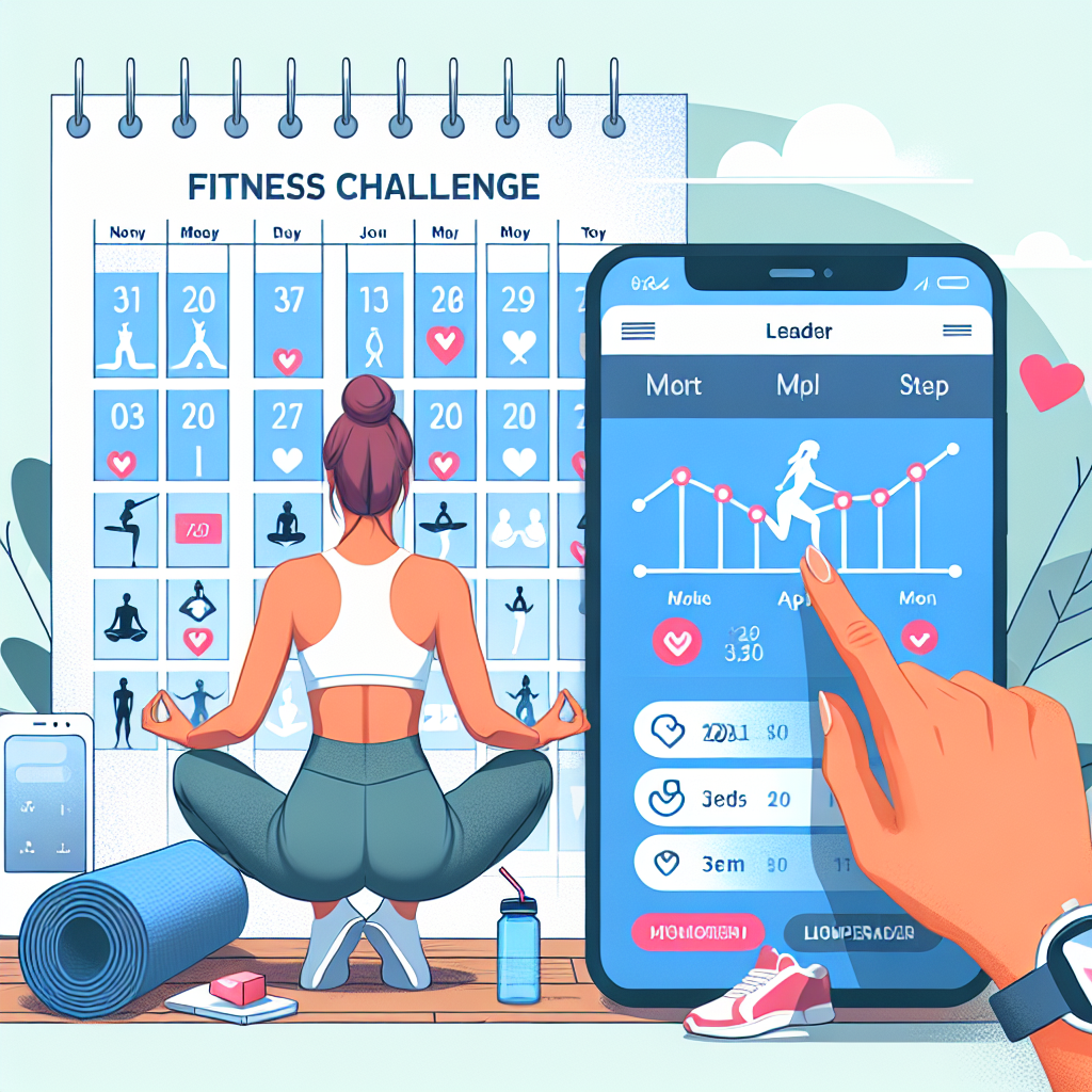 women Virtual Fitness Challenges: Organize virtual fitness challenges, such as a month-long yoga challenge or a weekly step competition.