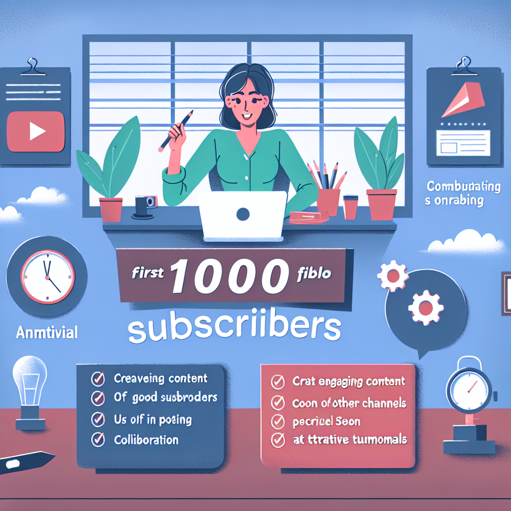 How to Get Your First 1000 Subscribers on YouTube in 2024 for women