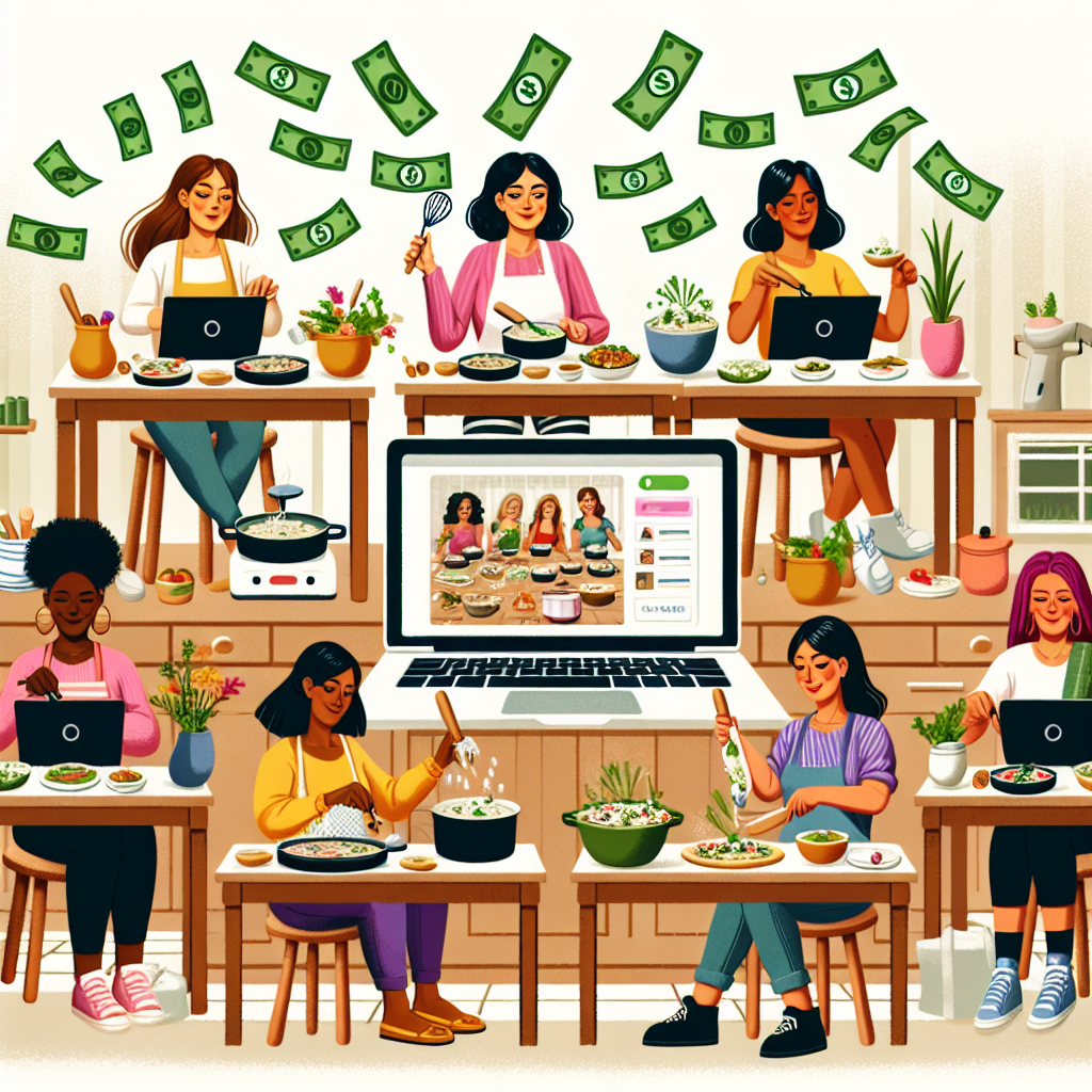 get money for women in home Online Cooking Classes