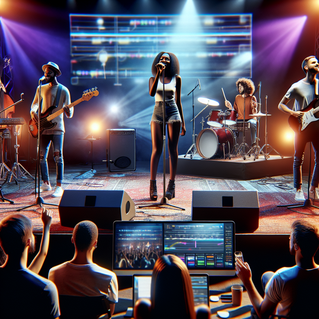 Online Music Concerts or Performances: Arrange virtual music concerts or performances featuring local musicians, bands, or performers.