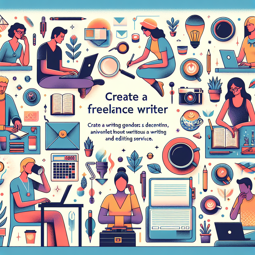 If you have writing skills, you can work as a freelance writer and offer writing and editing services to companies or websites. Here are some steps to get started